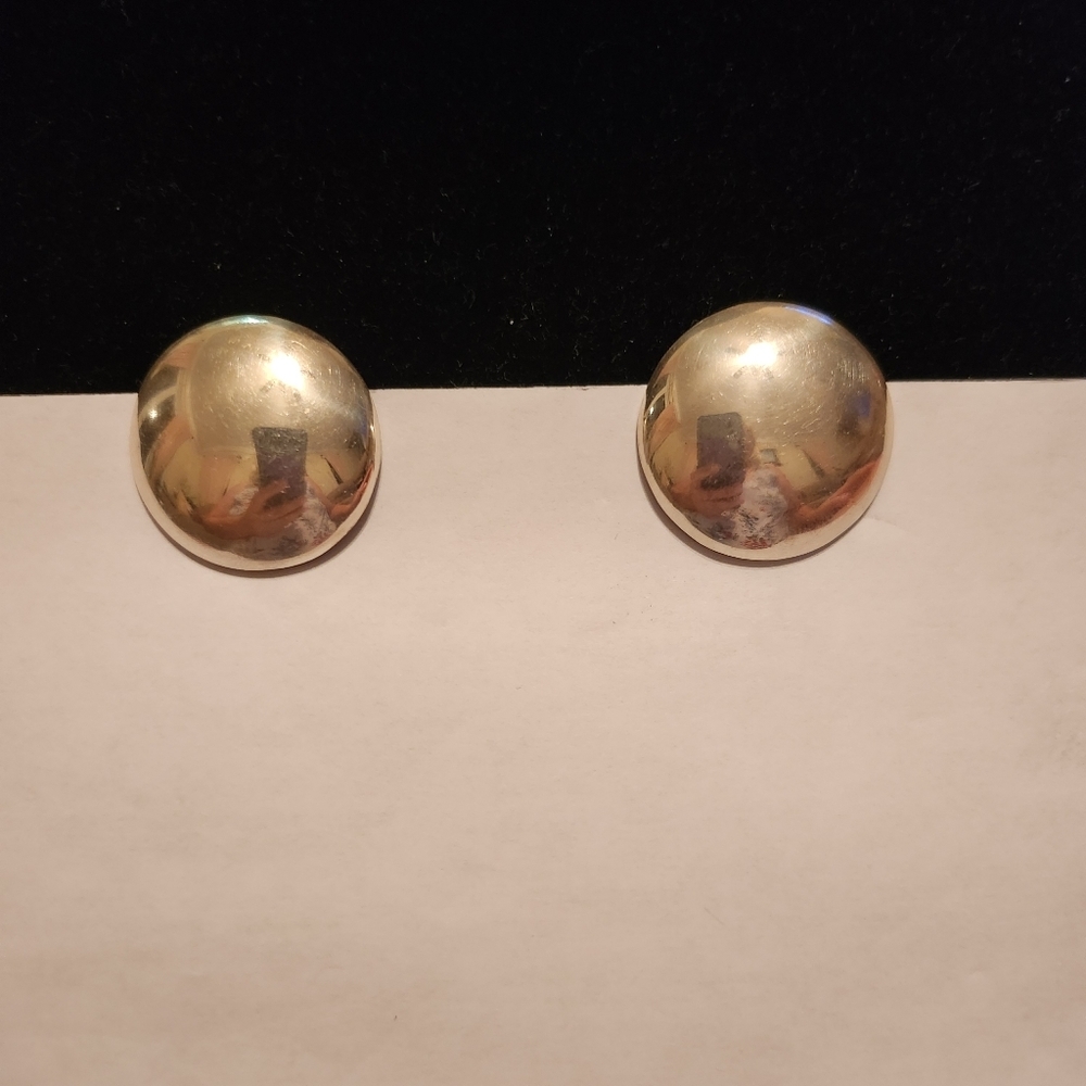 Clip on sterling silver 925 earrings